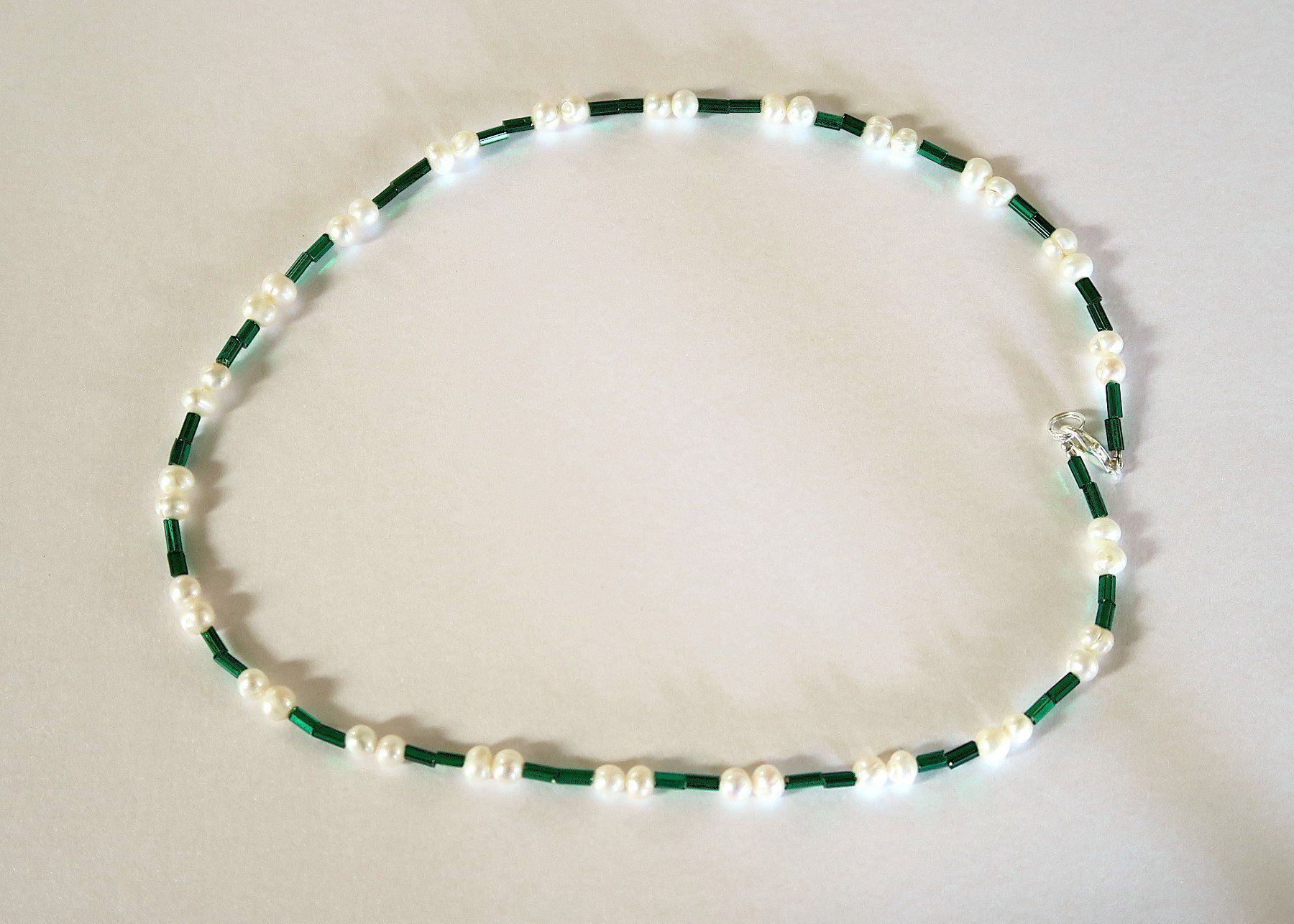 Catenine: Zucht/Glasperlen-Kette – Usato da Brittnau venduto da marlenestone 2