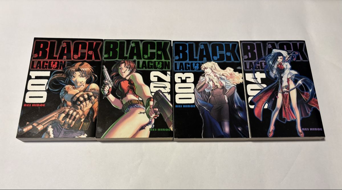 Fumetti: Black Lagoon 1-4 Erste Deutsche Auflage – Usato da Baden venduto da ANQUE90 1