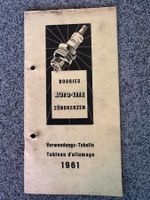 Broschüre , Auto - Lite , Zündkerzen 1961