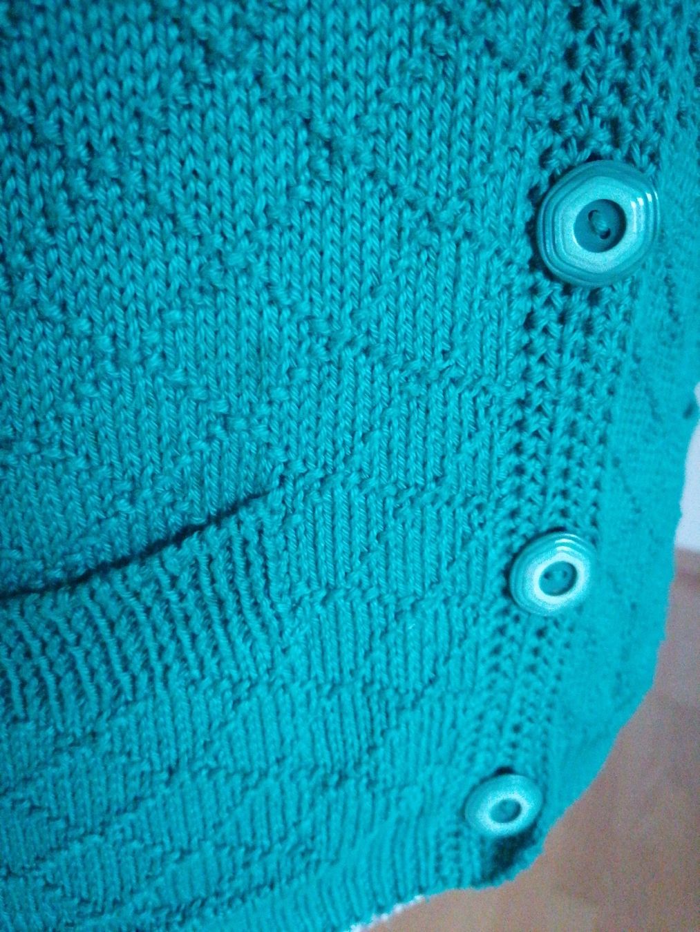 Gilets & Westen: Strickgilet/Damenweste S Baumwollgarn – Gebraucht aus Kaltbrunn von Pitschifan 2