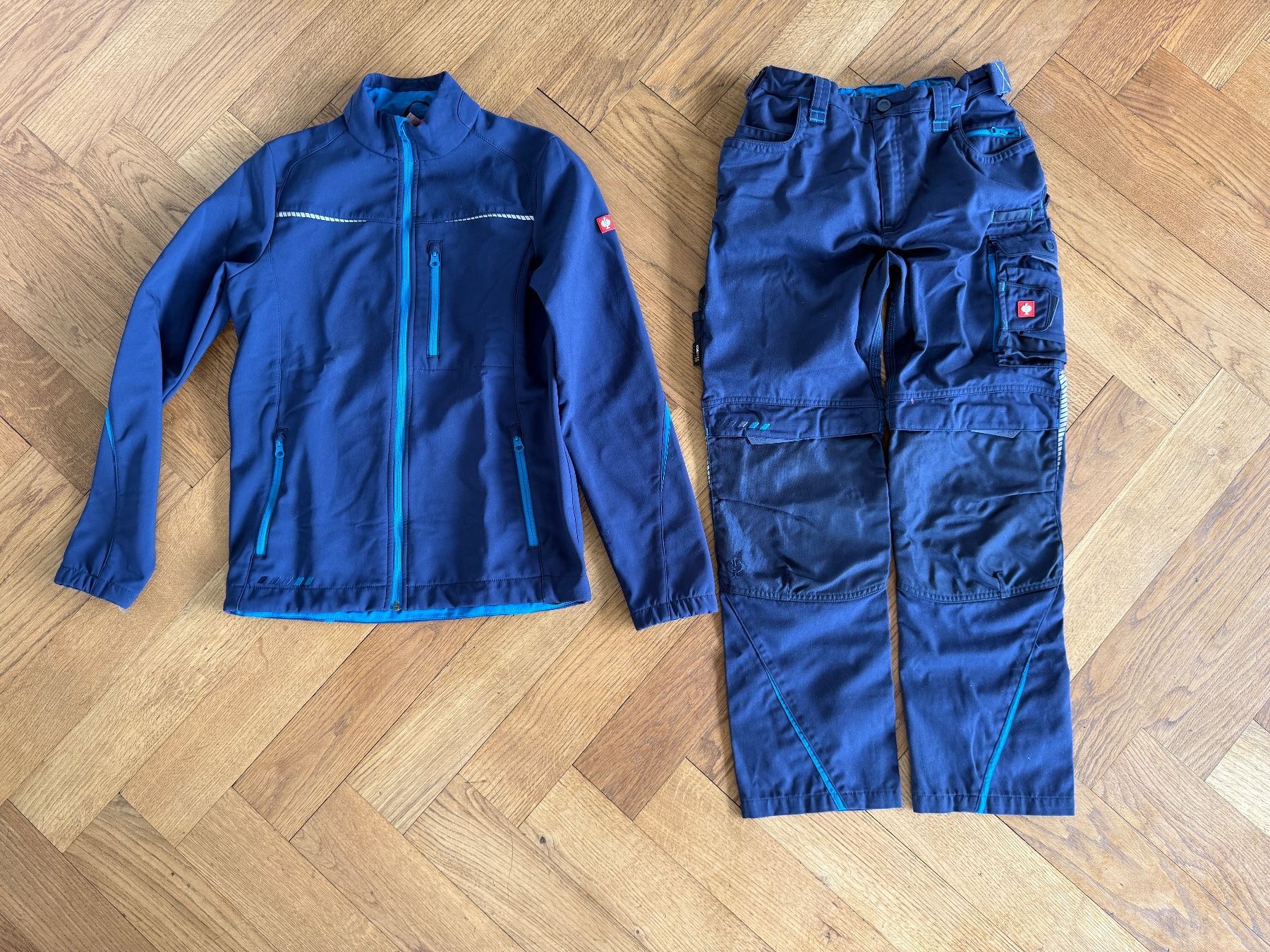 Engelbert Strauss Giacche: Engelbert Strauss Softshell Jacke & Hose 158 164 motion – Usato da Ennetbaden venduto da mapa05