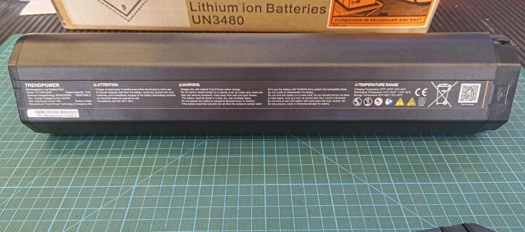 Yamaha Batterie: Yamaha E-Bike Akku / 630 Wh – Nuovo e nell'imballaggio originale da Bichwil venduto da Psydrops 3