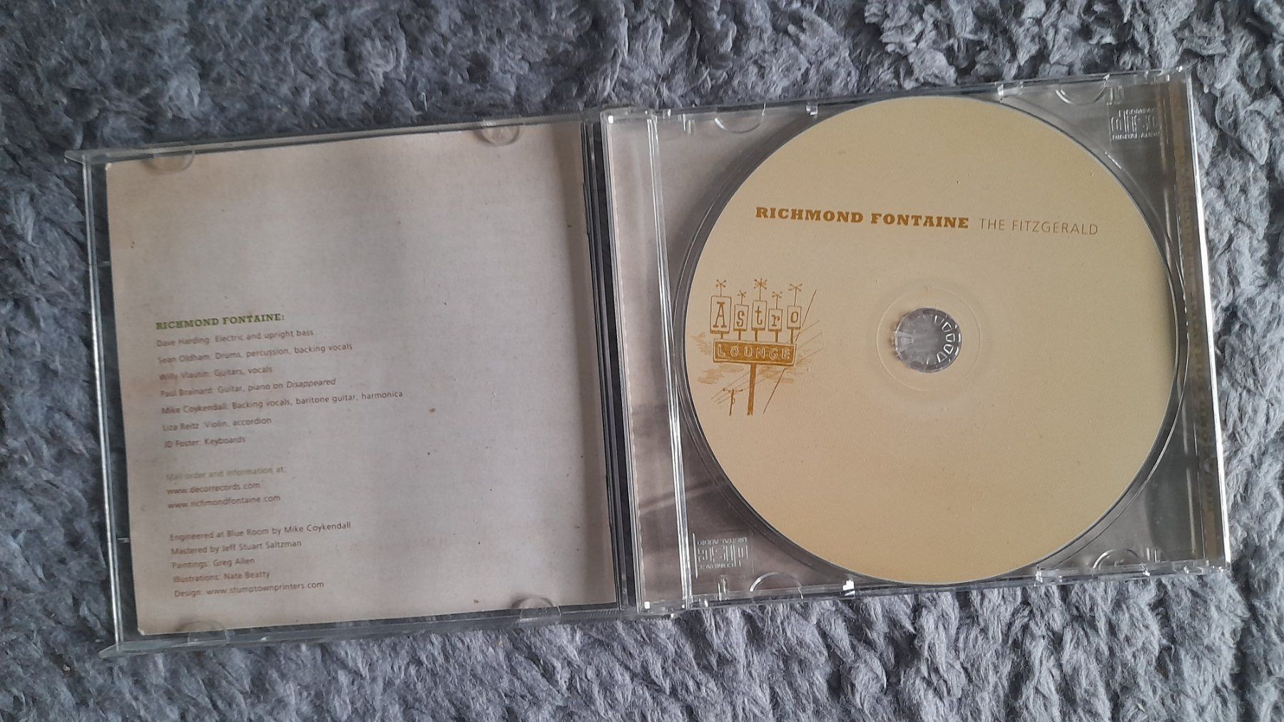 CD: RICHMOND FONTAINE    THE FITZGERALD    CD – Usato da Wetzikon ZH venduto da Ramones01 2
