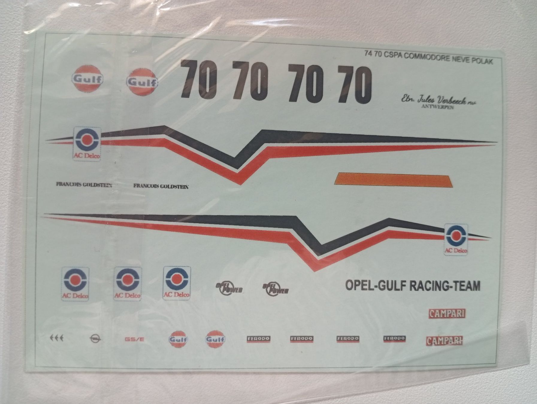 Opel Modellautos: Décal 1/43 Opel Commodore – Gebraucht aus Alle von Rissor