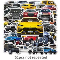 50 stk. Suv Autos Aufkleber