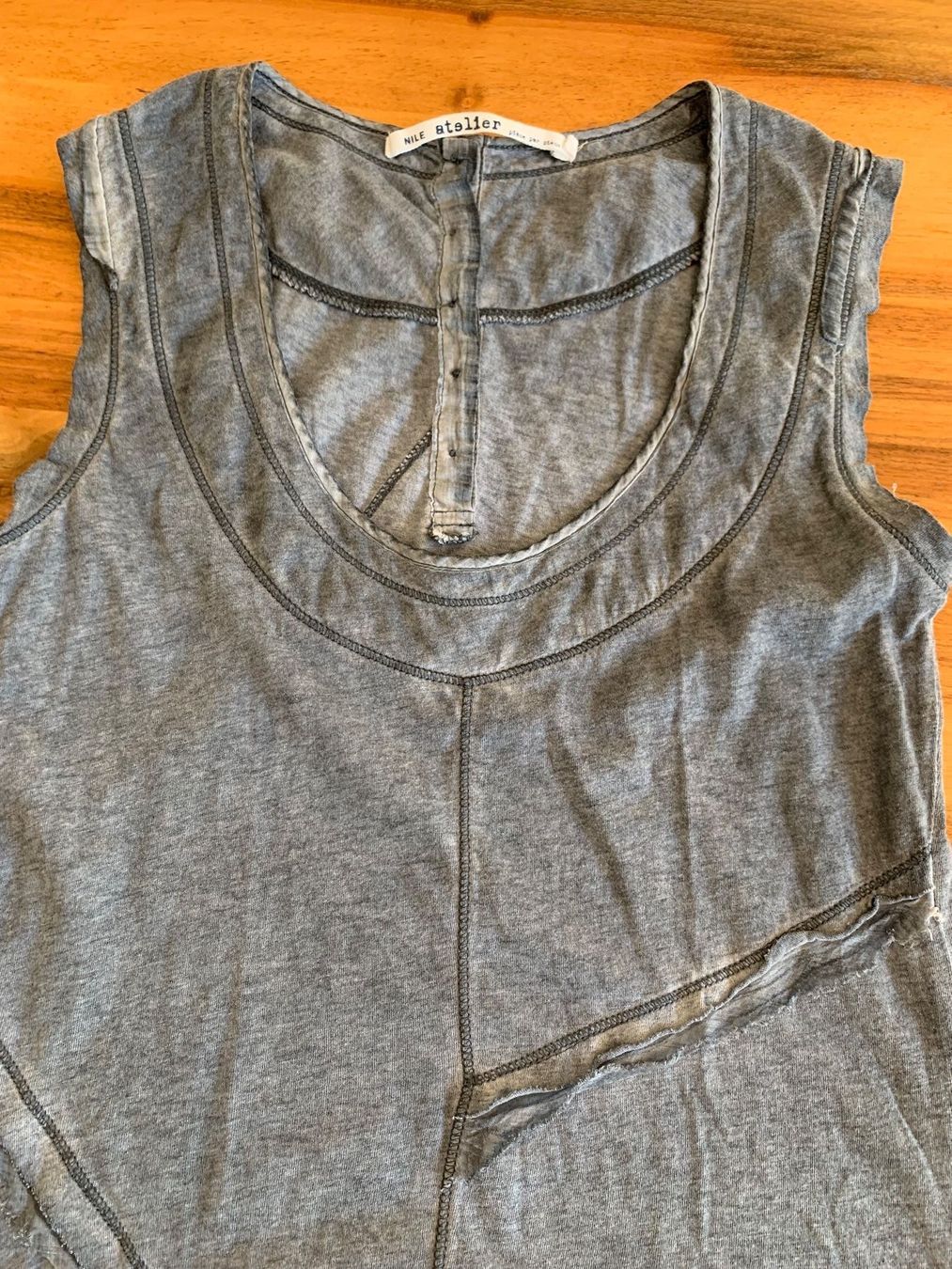 Nile Vestiti: NILE ATELIER herziges Kleid grau Gr. XS – Usato da Meiringen venduto da snahhanssnah 2