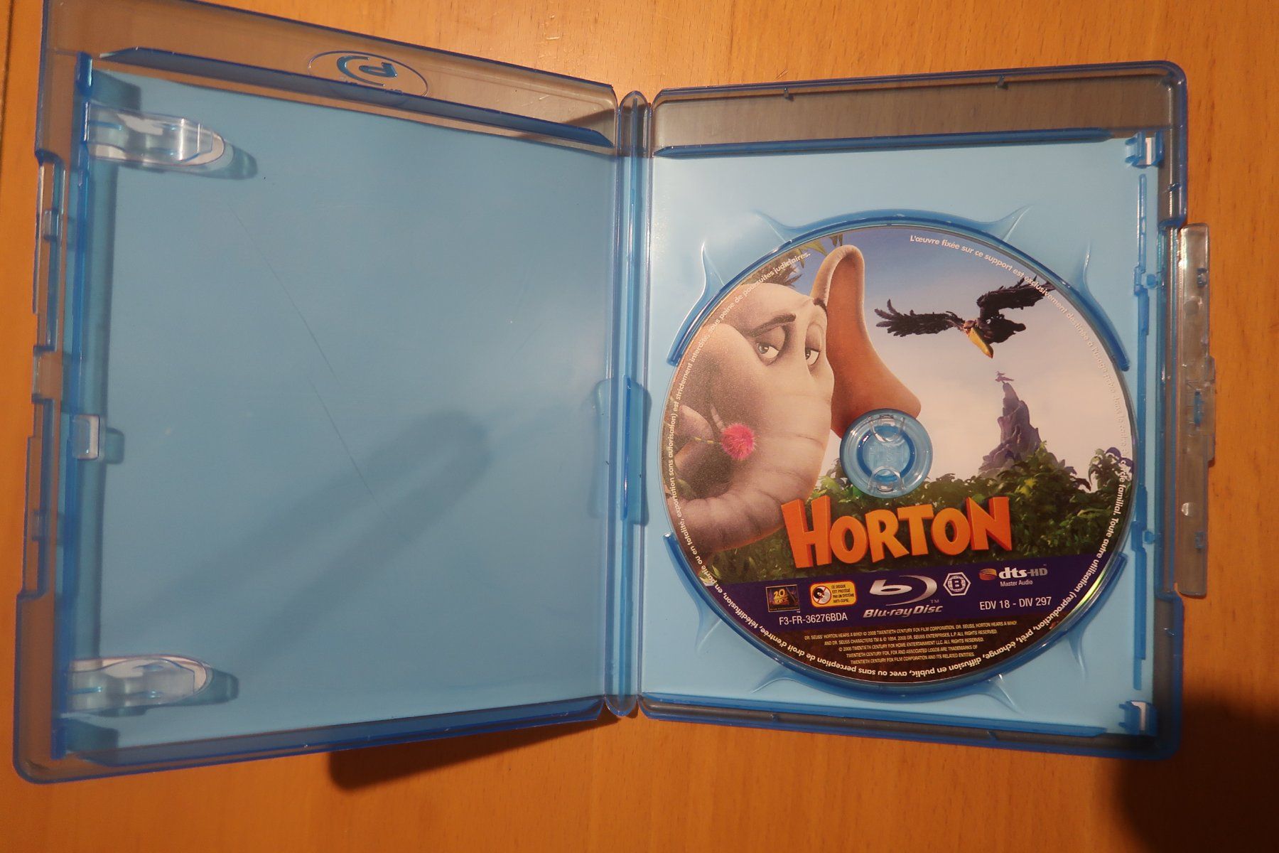 Tutti i DVDs: Blu-ray HORTON         Français Anglais – Usato da Porrentruy venduto da tupatup 3
