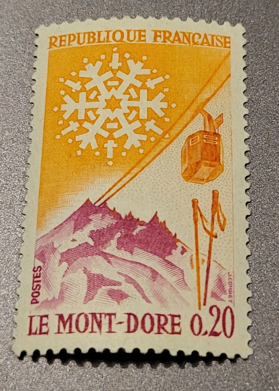 Alle Briefmarken: Frankreich 1961 briefmarke – Gebraucht aus St Gallen von Stampsalshobby
