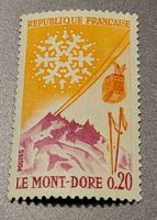 Frankreich 1961 briefmarke