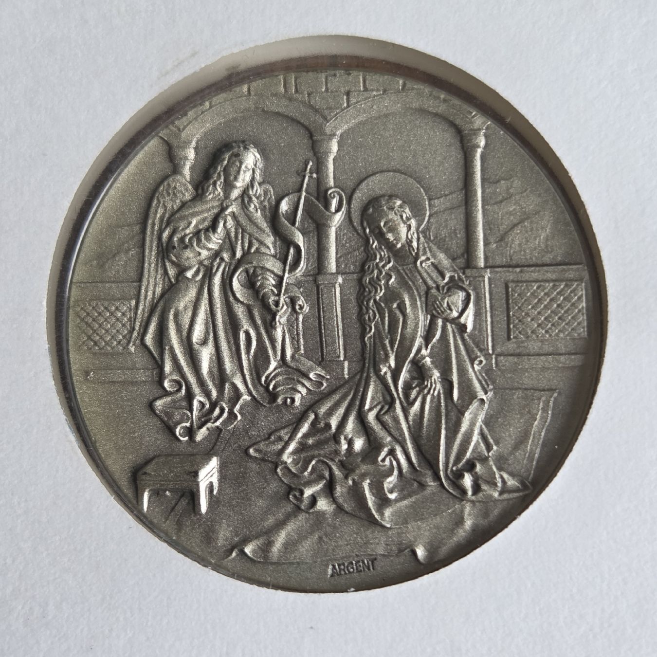 Medaglie: Silbermedaille Weihnachten von 1985 – Usato da Stans venduto da Ducati16 3