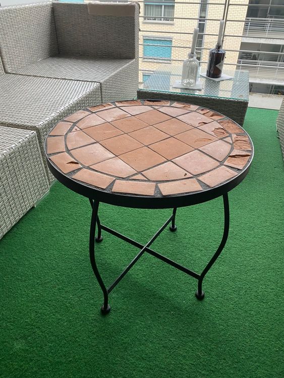 Balkontisch mit Mosaik Kaufen auf Ricardo
