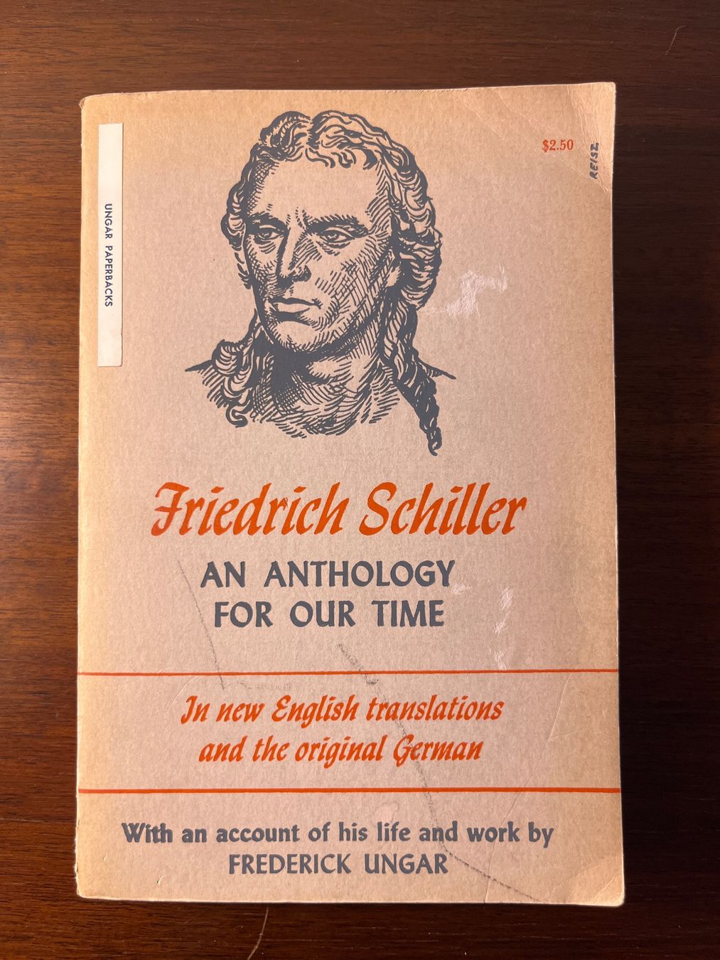 Bücher: Buch - Friedrich Schiller, An Anthology for our time – Gebraucht aus Luzern von Jiggy_8898