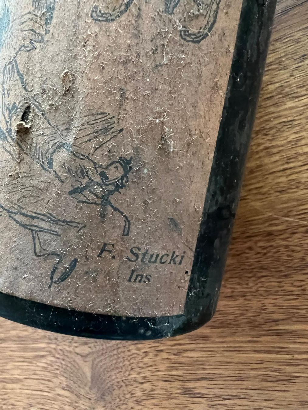 Vino: Wein 1919 Etikette bemalt von Albert Anker – Usato da Nidau venduto da Darkpooh 3