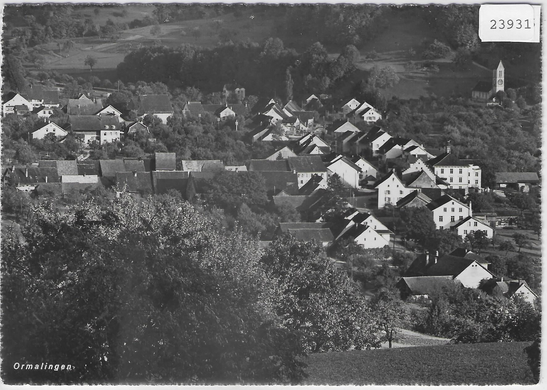Cartoline postali: Ormalingen - Generalansicht – Antico da Ettingen venduto da Kartenplanet