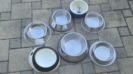 lots de gamelles pour chiens