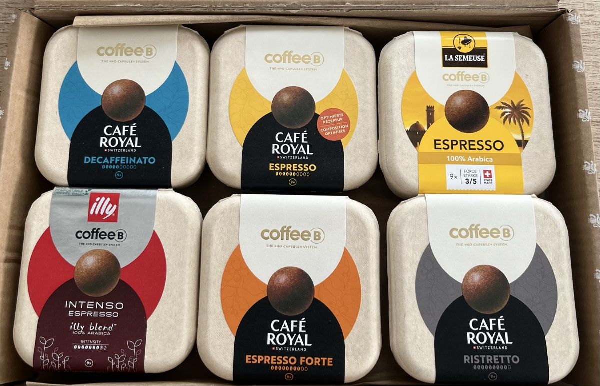 Coffee B Kaffeemaschinen & Espressomaschinen: Coffee B: Coffee Ball Discovery Set – Neu und originalverpackt aus Mägenwil von ben_rb7z