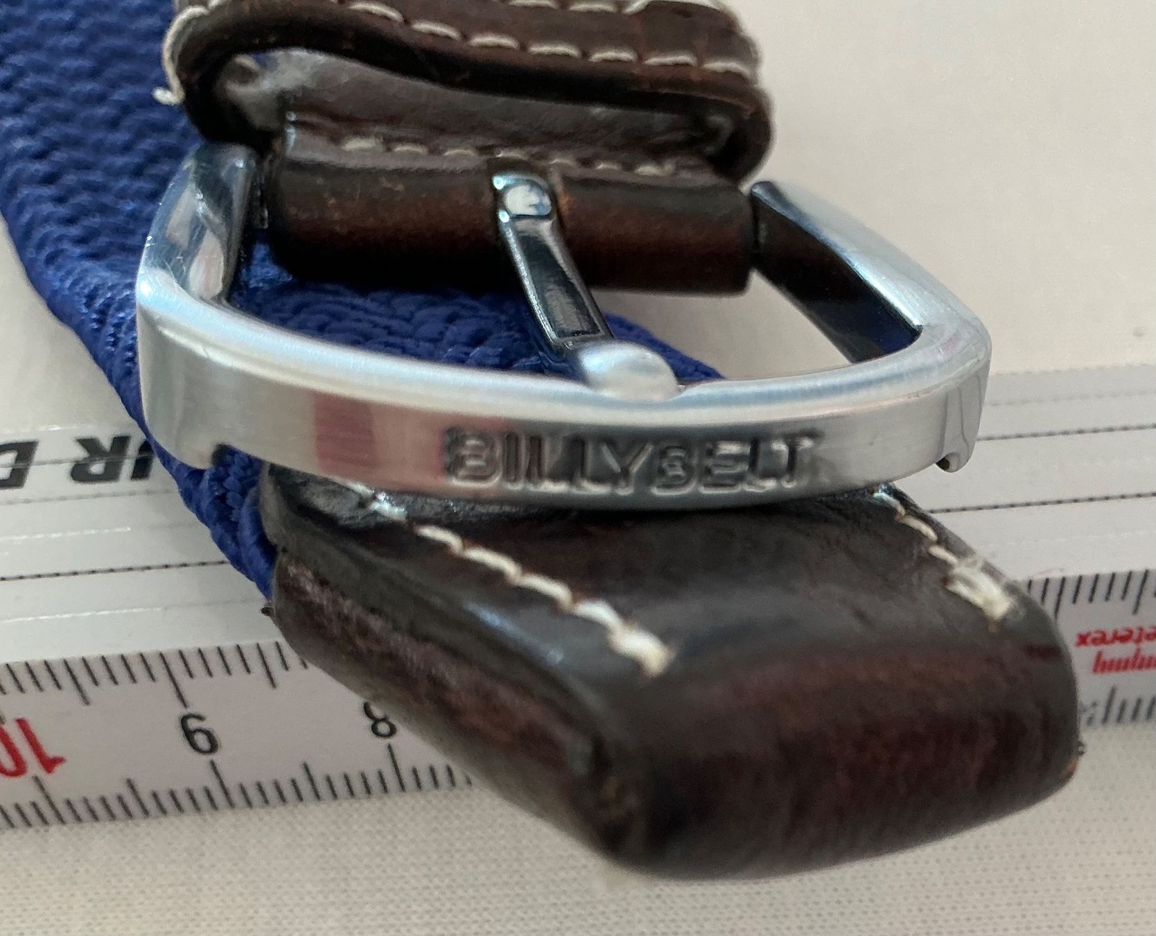 Cinture: Billybelt Herrengürtel in königsblau, elastisch – Usato da Cormondrèche venduto da fra_gn5t 7