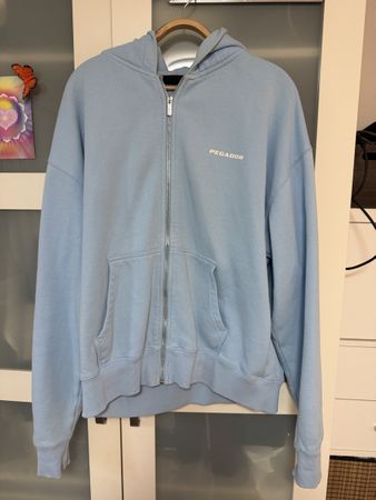 Pegador Zip Hoodie hellblau Grösse M