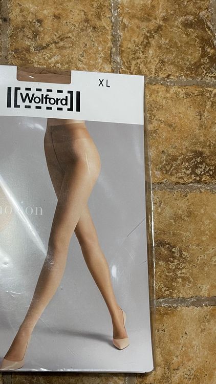 Collant WOLFORD SUNSET BOULEVARD coloris Bitter Chocolate. Taille M