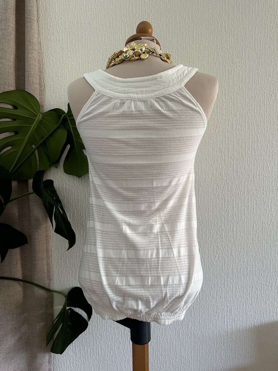 Adidas Top: Adidas Débardeur Blanc Taille 36 Logo Multicolore – Nuovo (secondo la descrizione) da Châtelaine venduto da Alexandra.jankowski 2