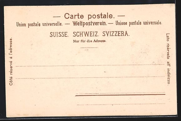 Cartoline postali: AK Flüelen, Ortsansicht, Bahnstrecke – Usato da Berlin venduto da bartko-reher 1