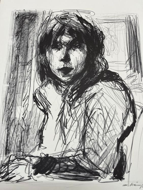 Arts picturaux & lithographies: Max Kämpf 1966   LITHOGRAPHIE SIGNIERT – D'occasion à Gersau par grafik-kunst