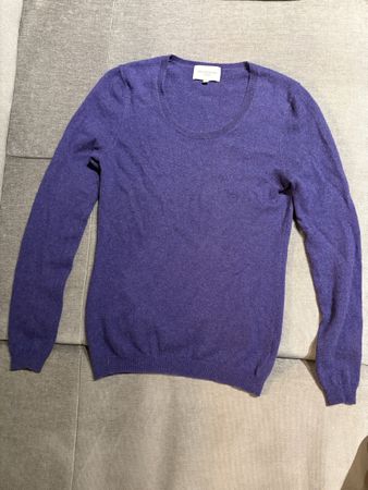 Pullover Eric Bompard 100% Kaschmir lila Grösse M 💜