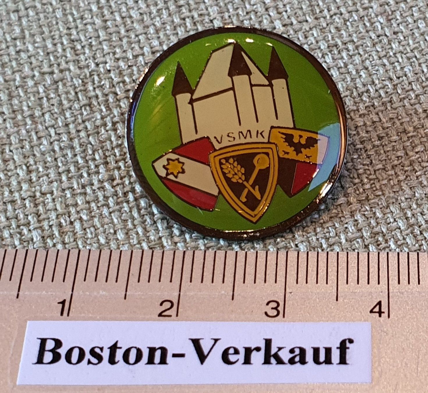 Placchette & Badge: A601 - Pin VSMK Thun Schloss  Nr.156 – Usato da Reinach BL venduto da Boston-Verkauf 1