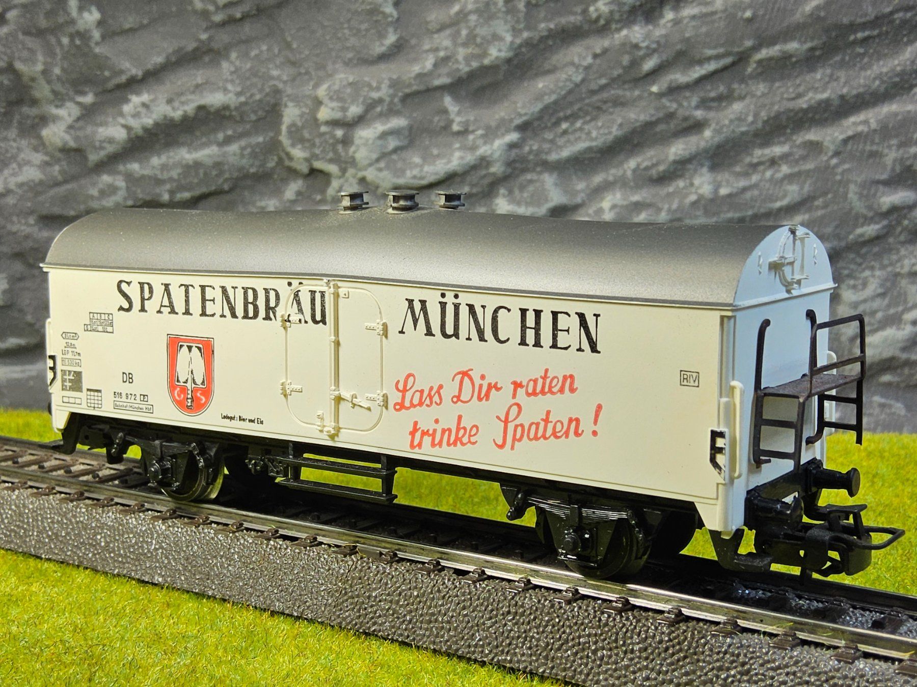 Märklin 4654 __ Kühl Bierwagen Spatenbräu München _ Spur H0 (Gebraucht ...
