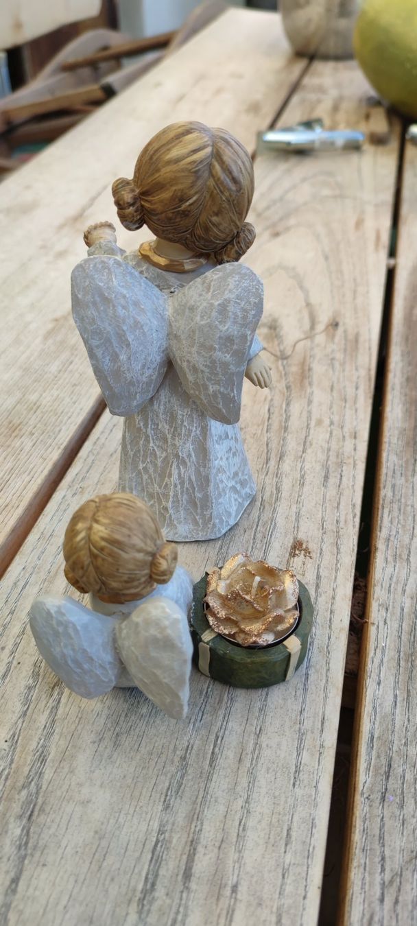 Statuette: 2 Engel – Usato da Schweizersholz venduto da fuchs06 1