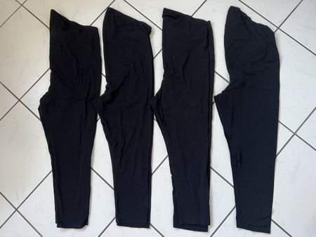 4 x Schwangerschaftsleggins H&M Grösse XL