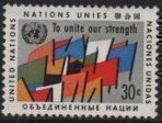 1961 (New York) Freimarke / Timbre-Poste (Symbole)