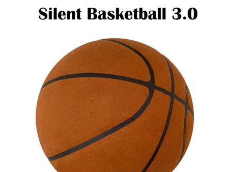 Silent Basketball Size 7 (29.5") Dribbling Indoor Grooved