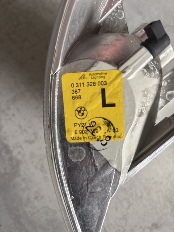 BMW Tutti pezzi di ricambio auto: BMW Blinker weiss – Usato da Pfaffnau venduto da sonnenbulme 2