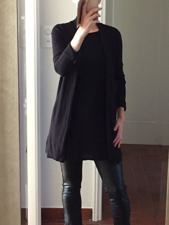Strickjacke von Inwear Schwarz Gr.XS