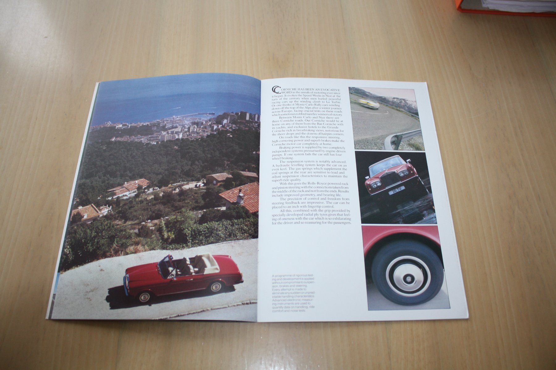 Rolls-Royce Dokumente: Rolls Royce Corniche Prospekt 6/1982 – Gebraucht aus Wikon von erwin400 3