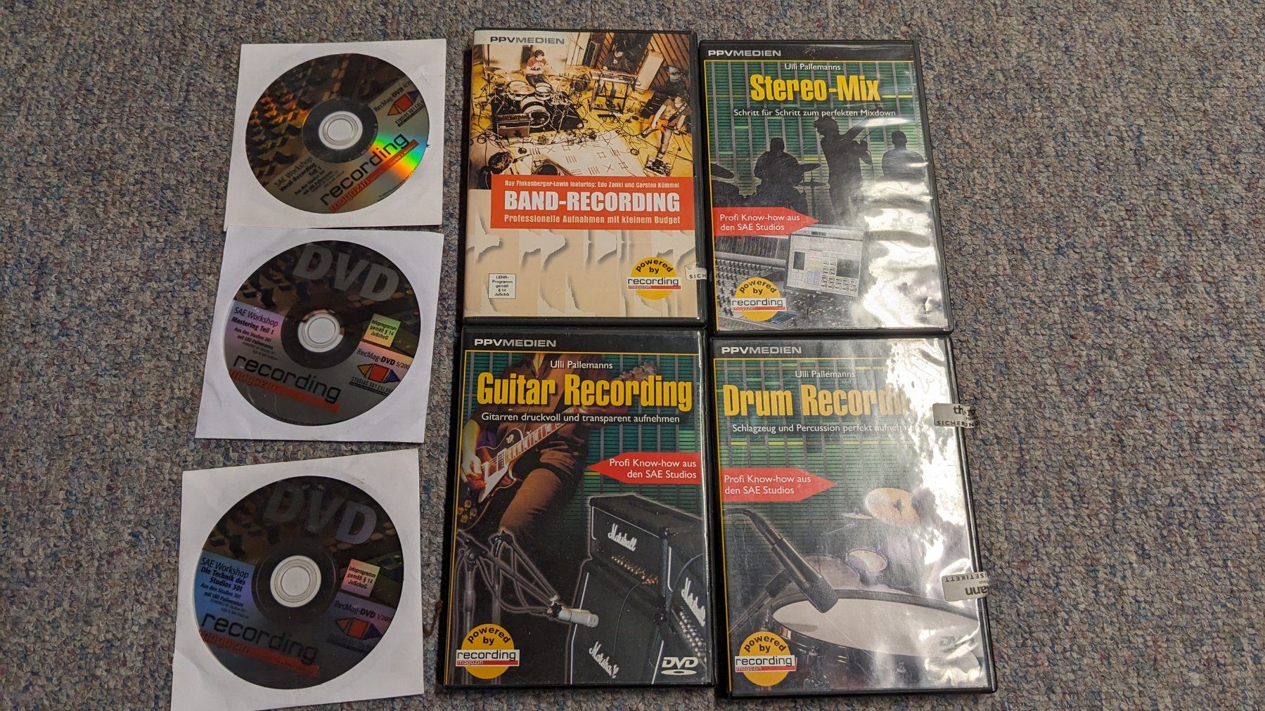 Alle DVDs: Band Recording DVD's – Gebraucht aus Bad Ragaz von MR_BR
