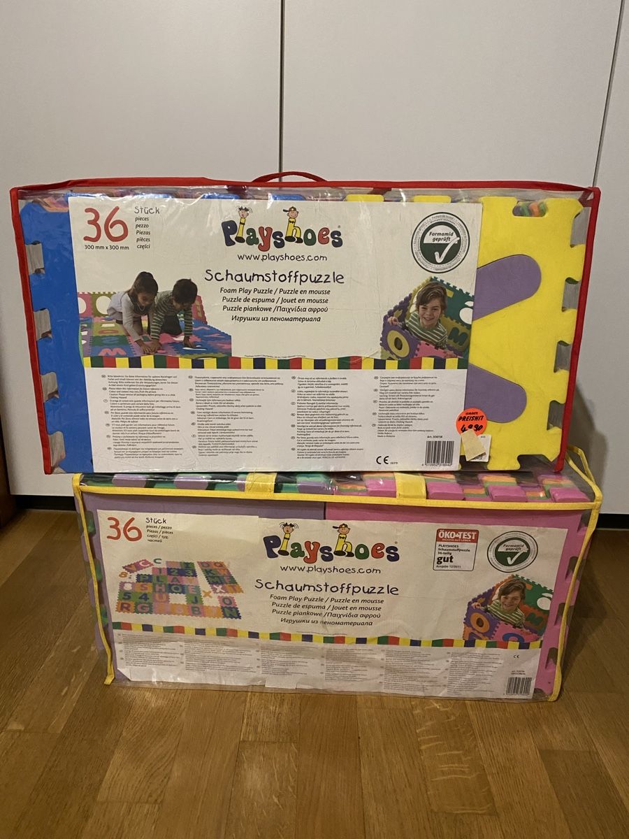 Tappeto da gioco: 2 Pack Spielmatten Schaumstoffpuzzle à 36 Stk. – Usato da Widnau venduto da Yves_zogg
