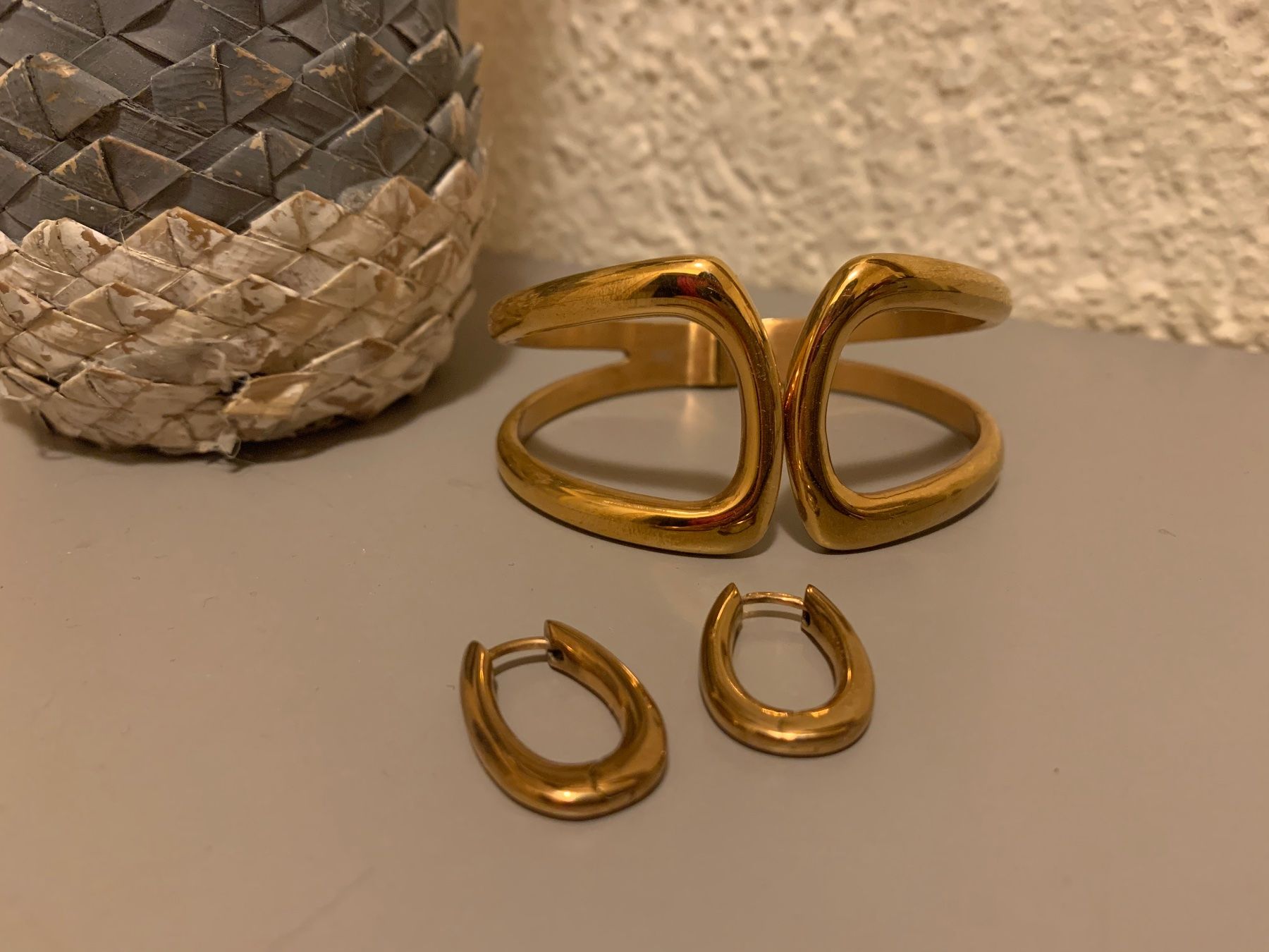 Bracciali & Braccialetti: Bracelet bague boucles acier rosé – Usato da Sion venduto da DayJenn 1