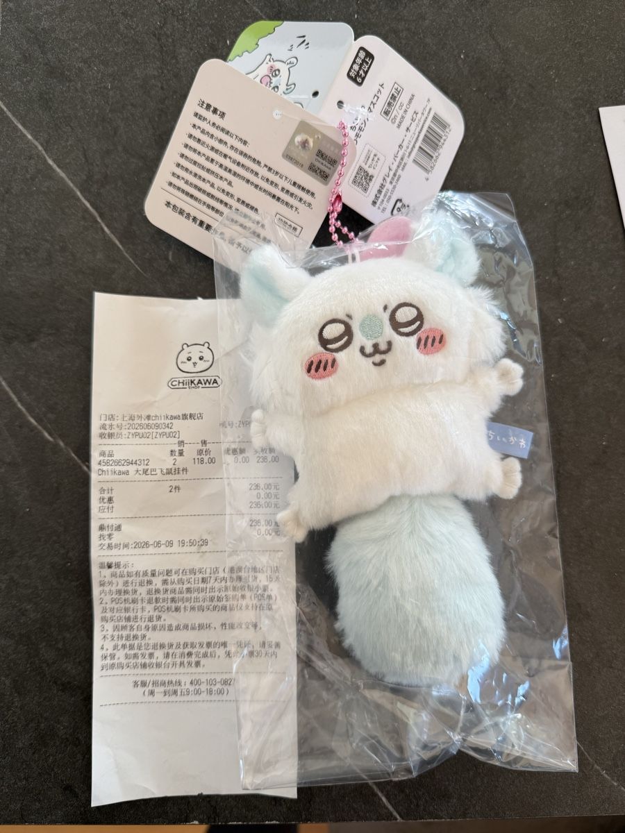 Figuren: Chiikawa Plush Keychain – Neu und originalverpackt aus St-Sulpice VD von elo_9ghs