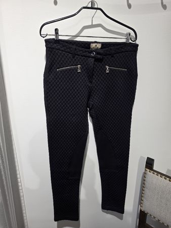 Reithose Indies gesteppt schwarz guter Zustand