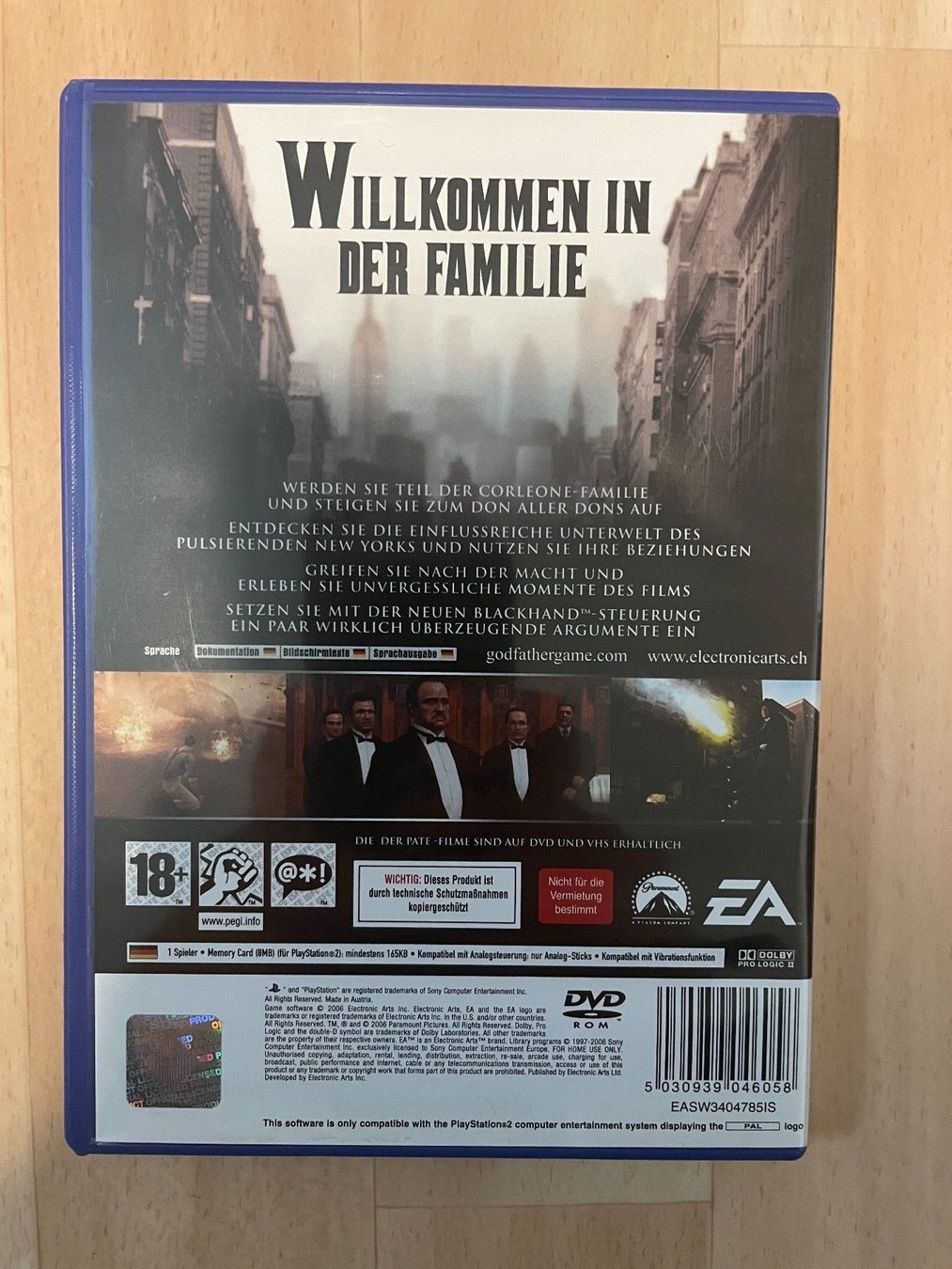 Giochi: Der Pate Ps2 – Usato da Ringgenberg BE venduto da Republic_Of_Gamers 1