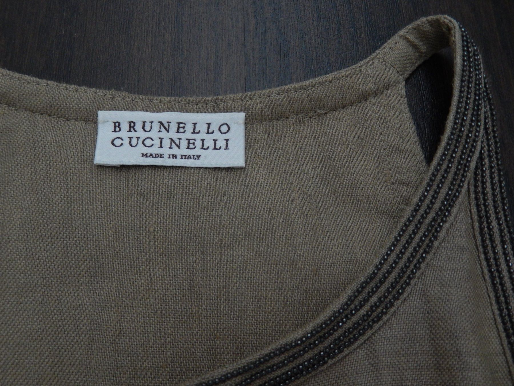 Brunello Cucinelli Robes: Orig. BRUNELLO CUCINELLI Leinenkleid mit Monilli Gr. 36 – D'occasion à Tuggen par vivira 8