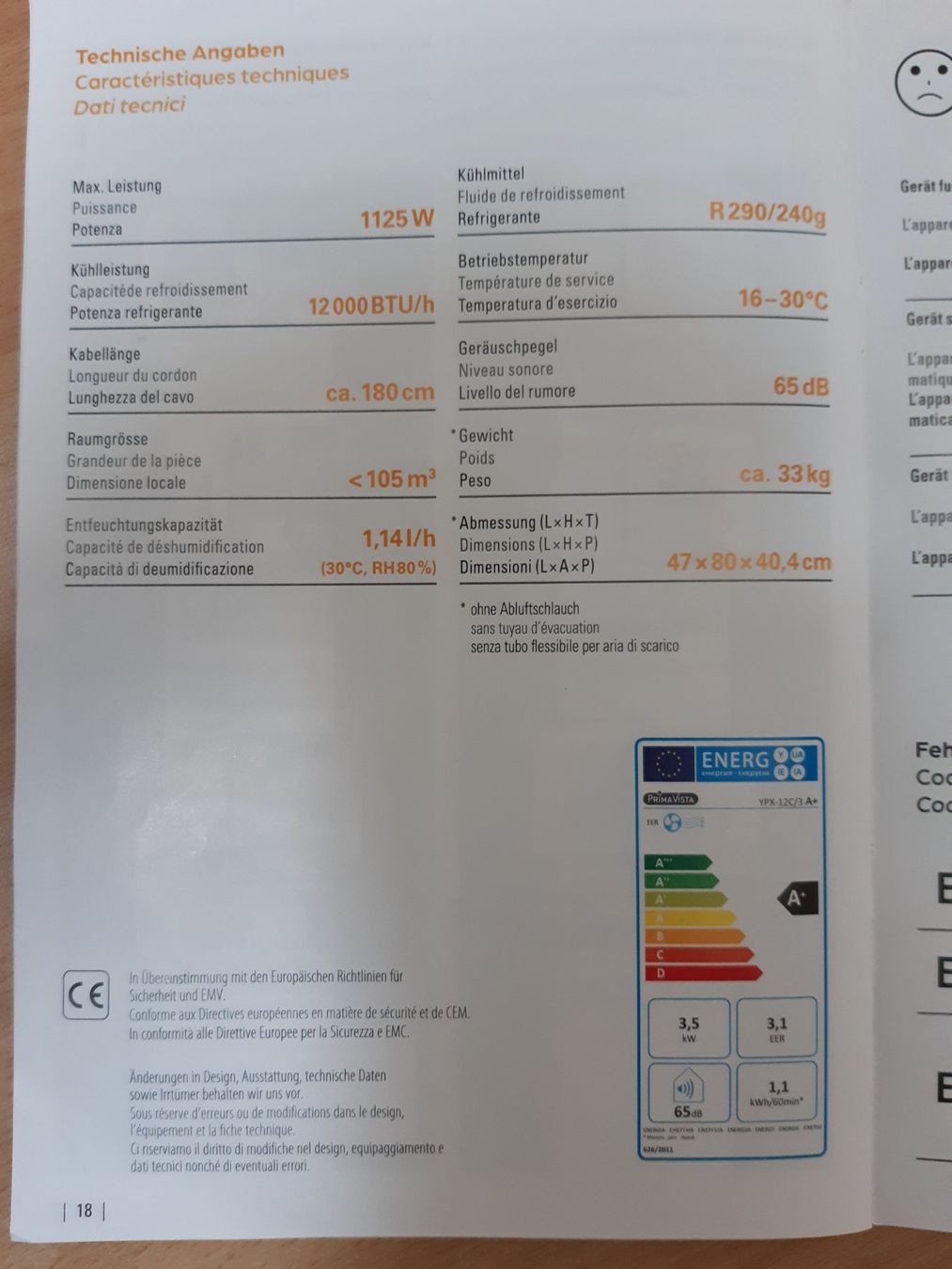Klimageräte: Klimagerät neuwertig – Neu (gemäss Beschreibung) aus Muhen von kuesu6 3