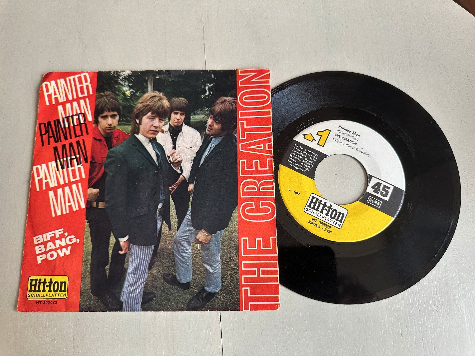 Schallplatten: CREATION tolle original Single Painter man Kult Hit Top – Gebraucht aus Basel von Partridge