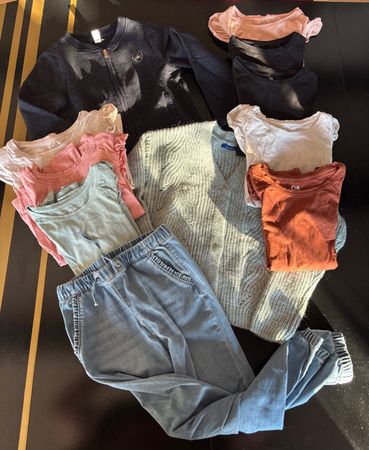 Kleiderpaket Mädchen 11-teilig Gr.: 128