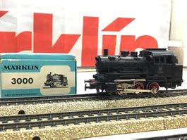 Marklin H0 3000 Dampflokomotive, Top Zustand, Rarität! (52)