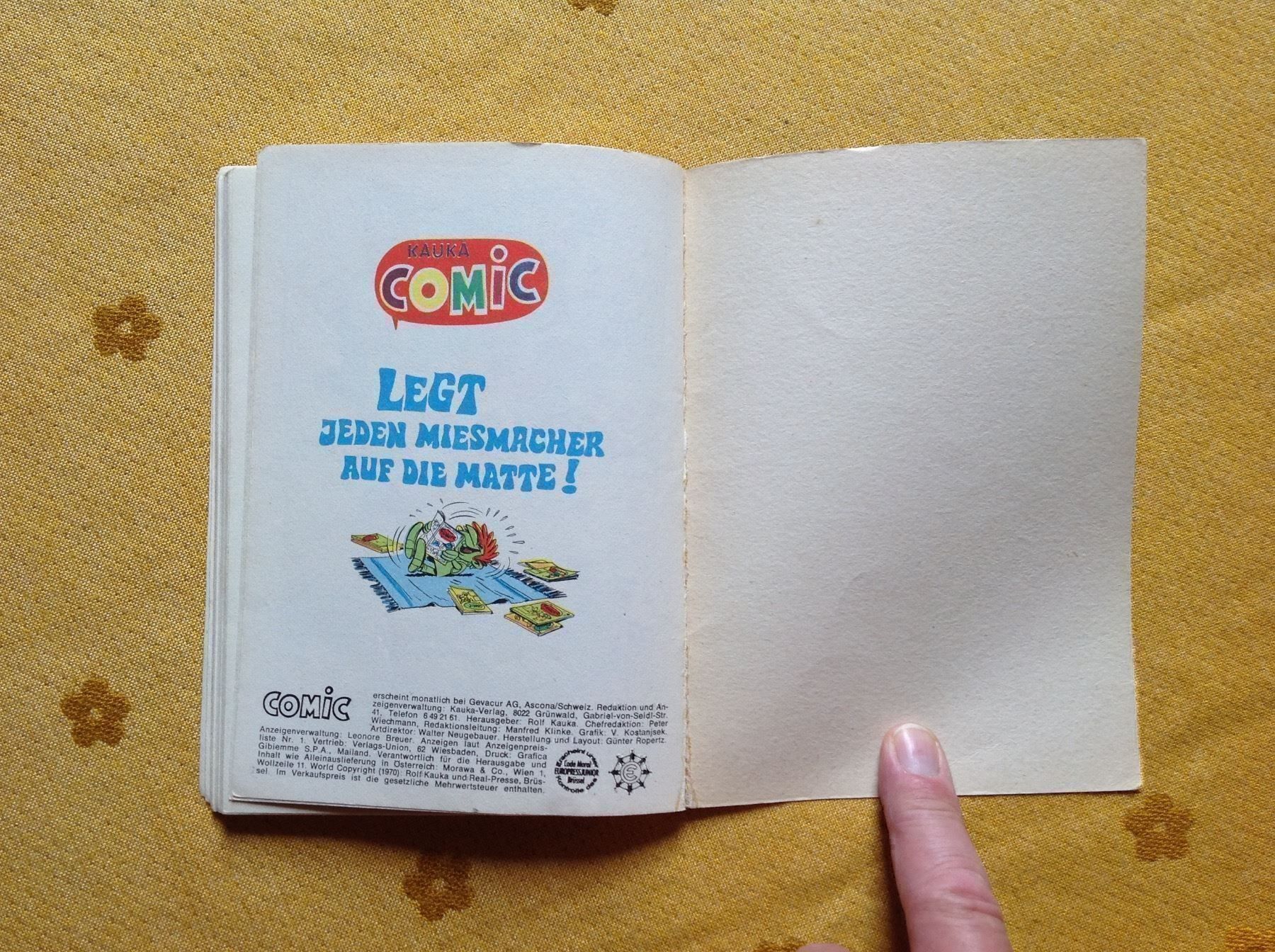 Fumetti: Das Bunte Taschenbuch Nr 9 – Difettoso da Endingen venduto da nathan05 8