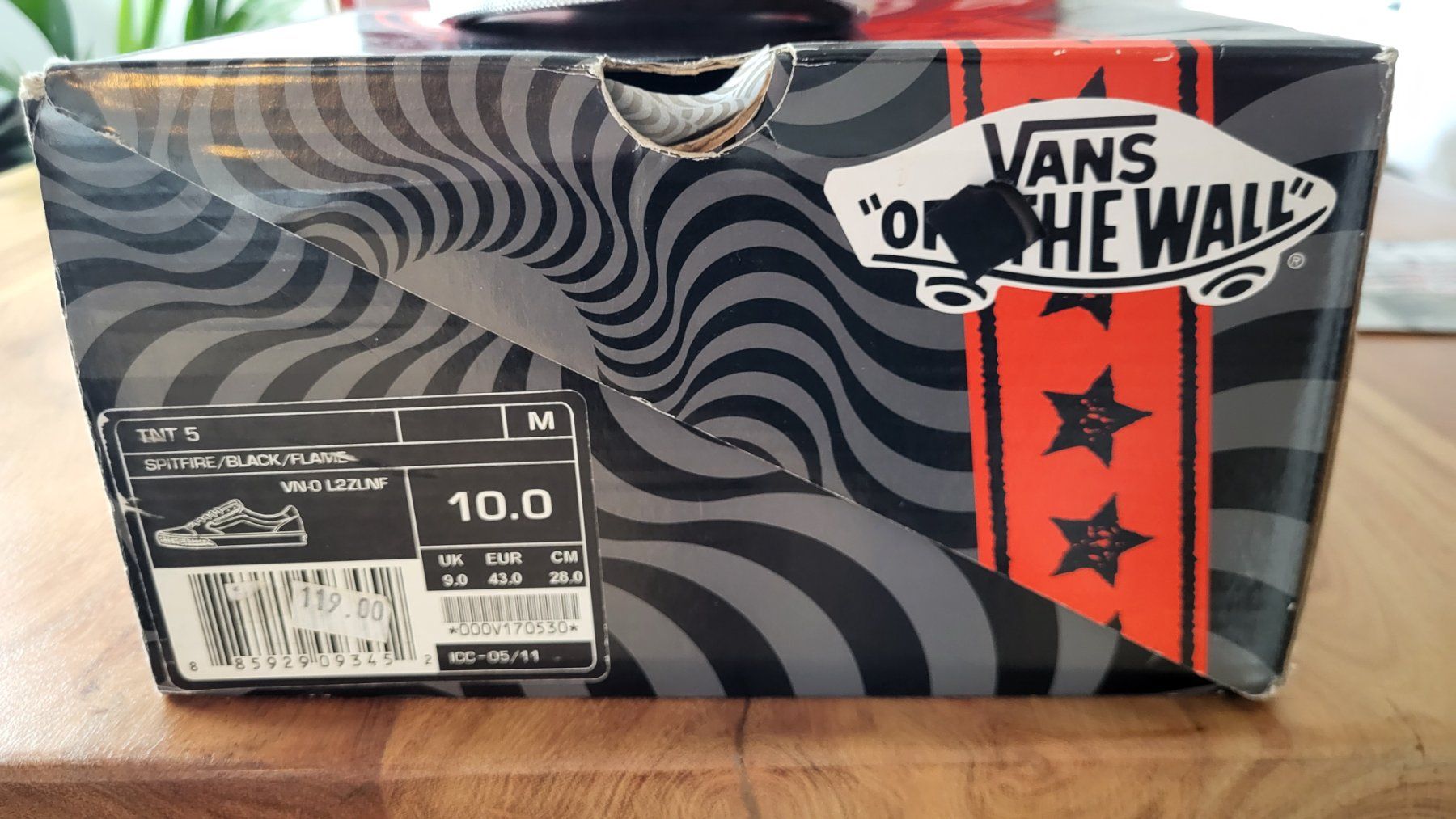 Vans Scarpe da uomo: Vans X TNT 5ive X Spitfire Skate shoe – Nuovo (secondo la descrizione) da Bern venduto da Sneakerheadz 7