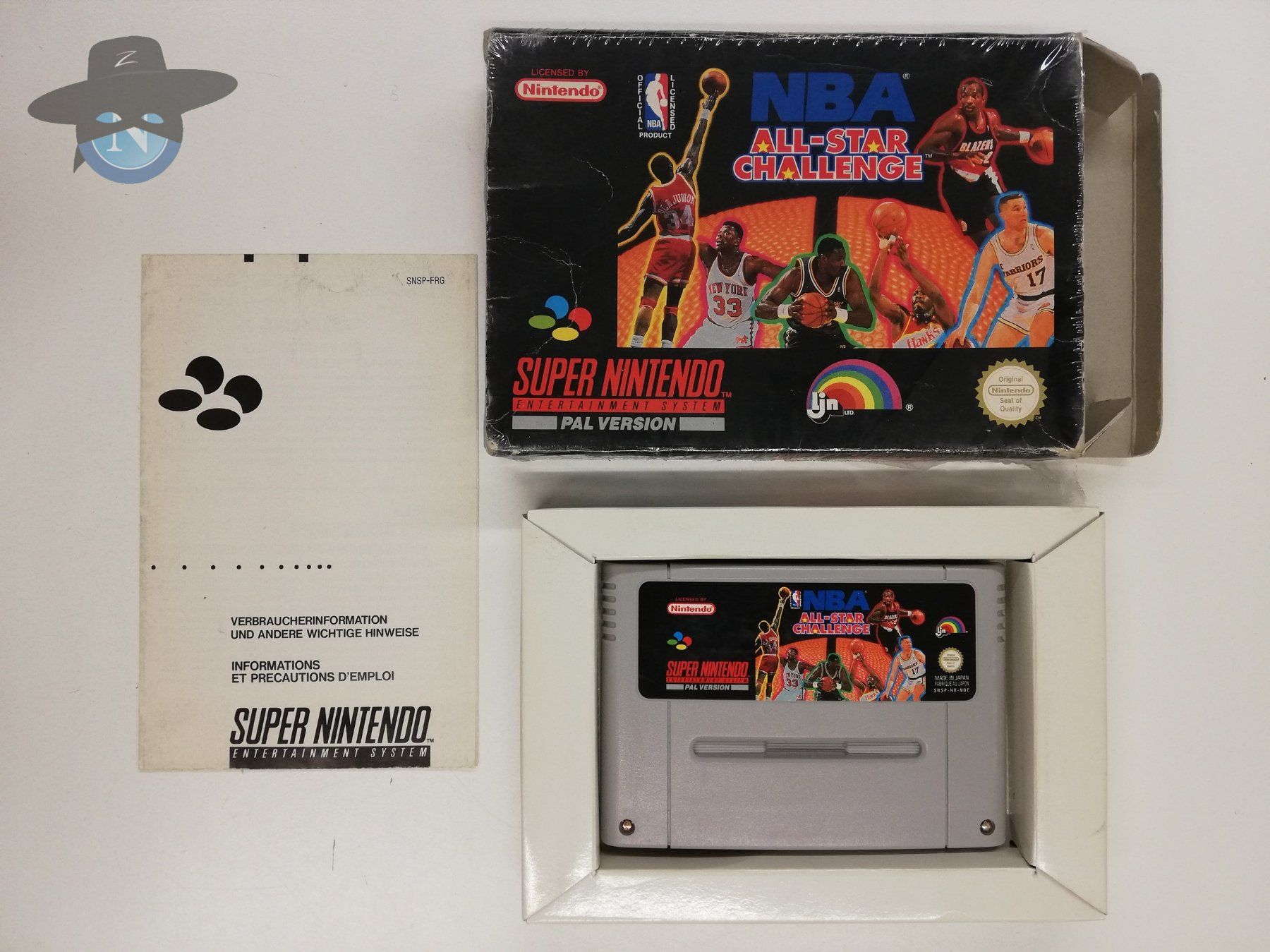Nintendo Giochi: NBA All Star Challenge / Super Nintendo SNES – Usato da St. Gallen venduto da zorro_dc 6